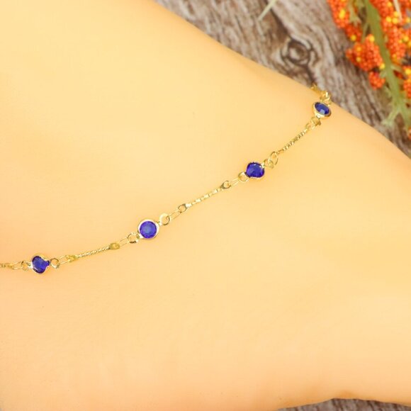 "Dainty Anklet for Women – Elegant Everyday Jewelry & Perfect Gift | MLCRC1271 - Picture 10 of 10